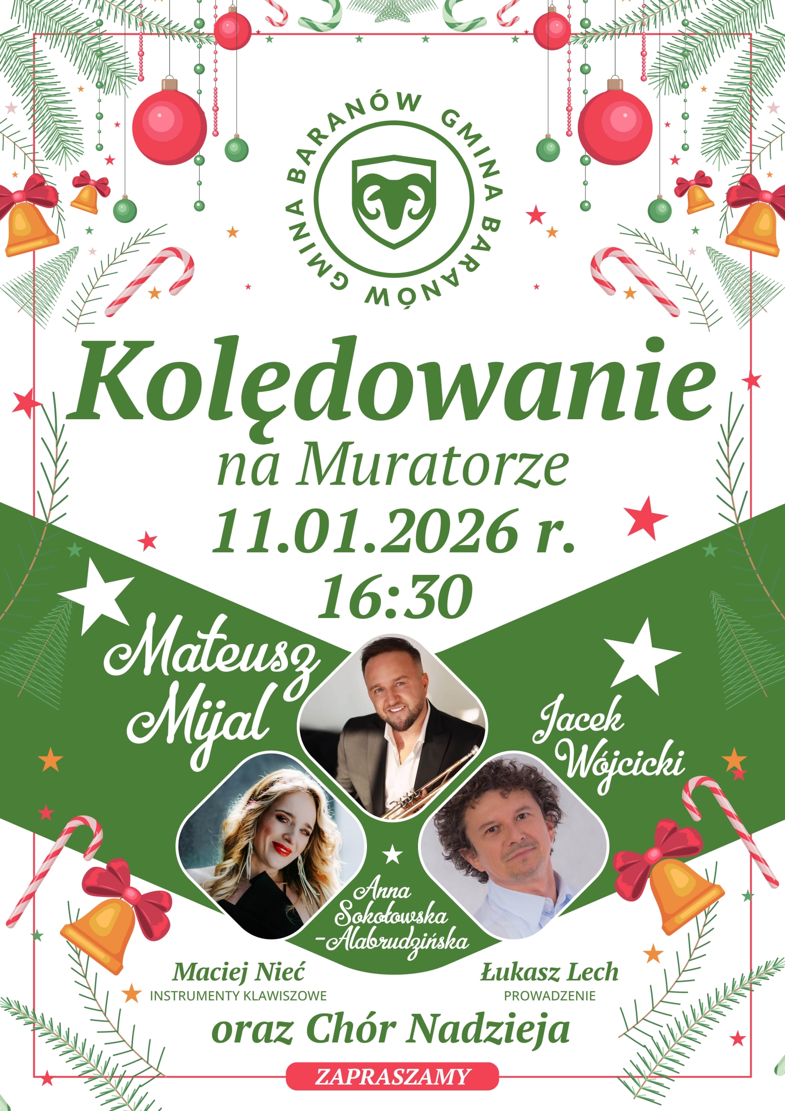 KOLĘDOWANIE NA MURATORZE