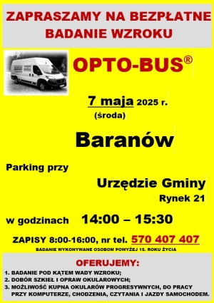 OPTO-BUS W BARANOWIE