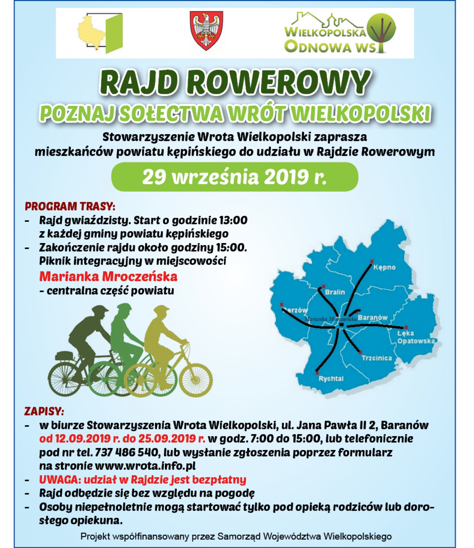 GWIAŹDZISTY RAJD ROWEROWY