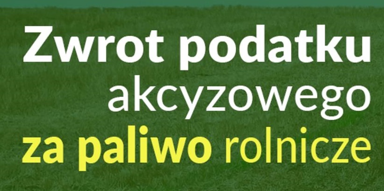 INFORMACJA DLA ROLNIKÓW!