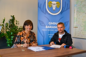 Podpisanie umowy na kanalizację w Donaborowie