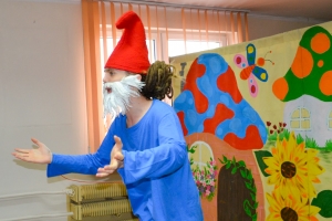 TEATR W BIBLIOTECE W MROCZENIU