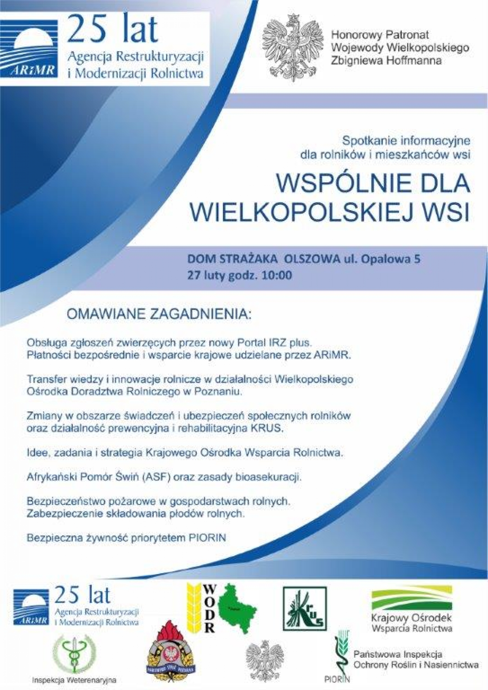 WSPÓLNIE DLA WIELKOPOLSKIEJ WSI